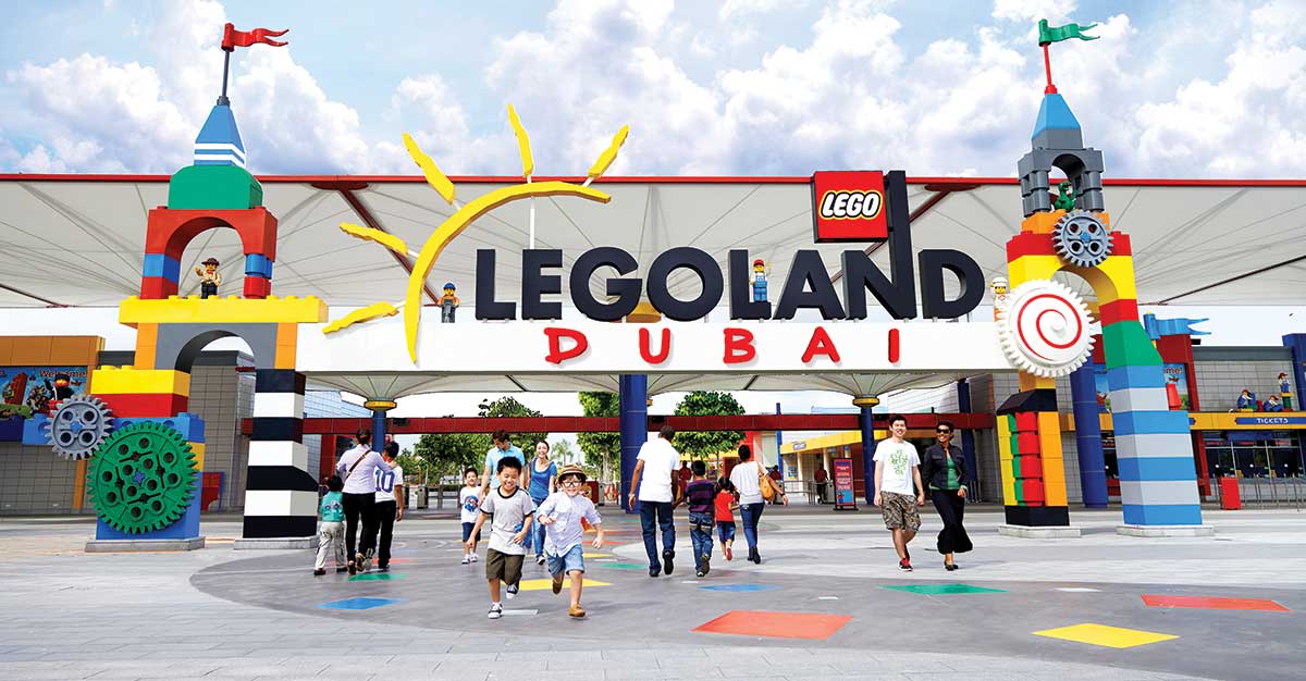 Legoland Dubai entrance